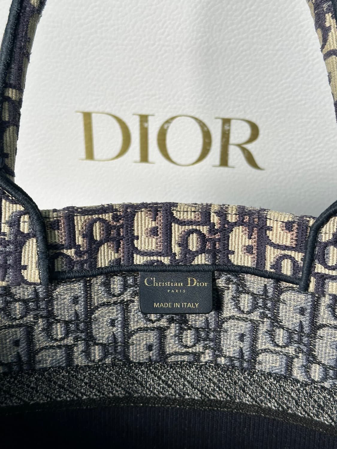 [정품]디올 오블리크 북토트 미디움백 상품이미지10