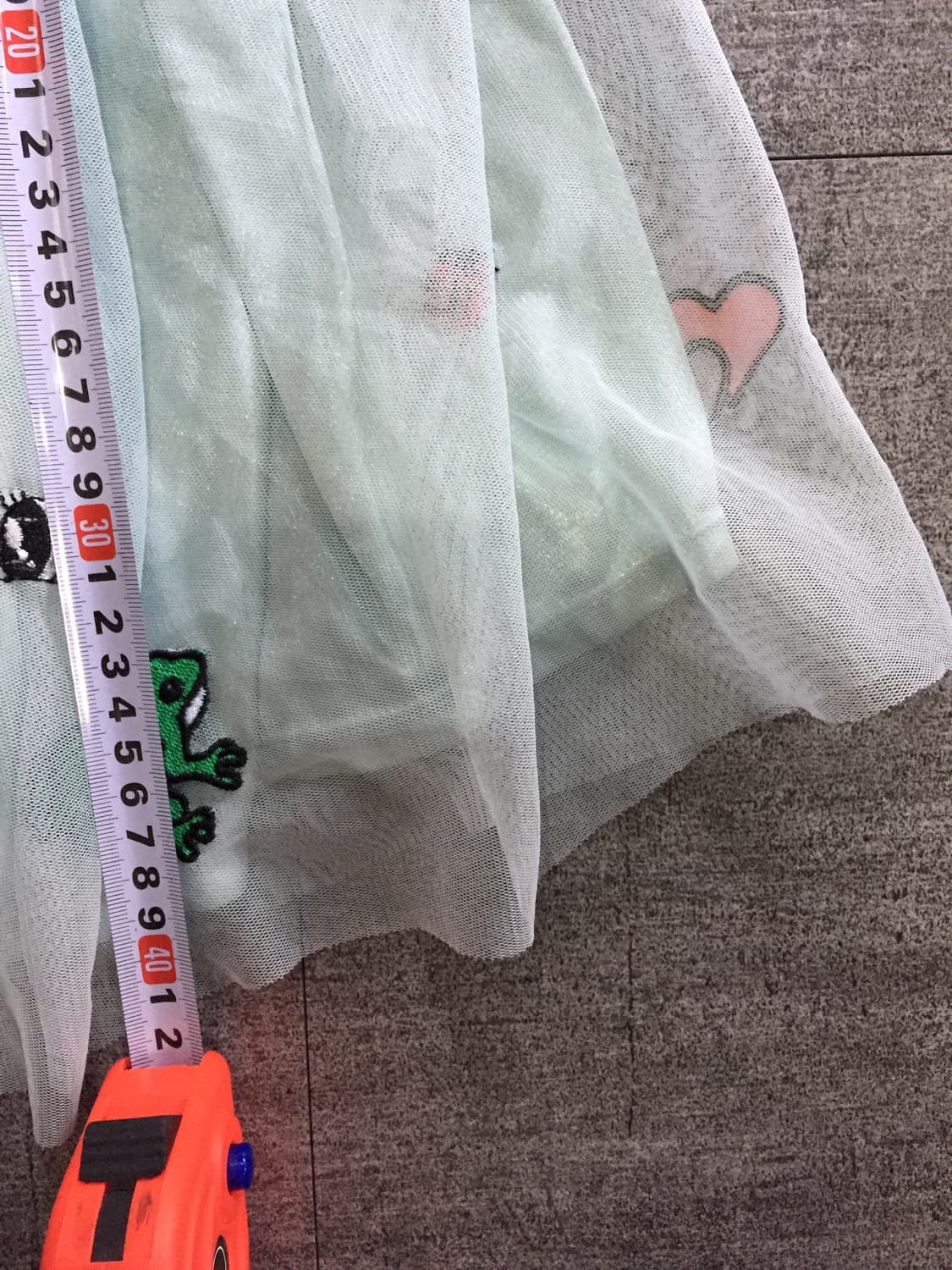 H&m 핀터깔y2k 달천깔페어리 프린세스 백예린 레이어드 샤스커트 상품이미지3
