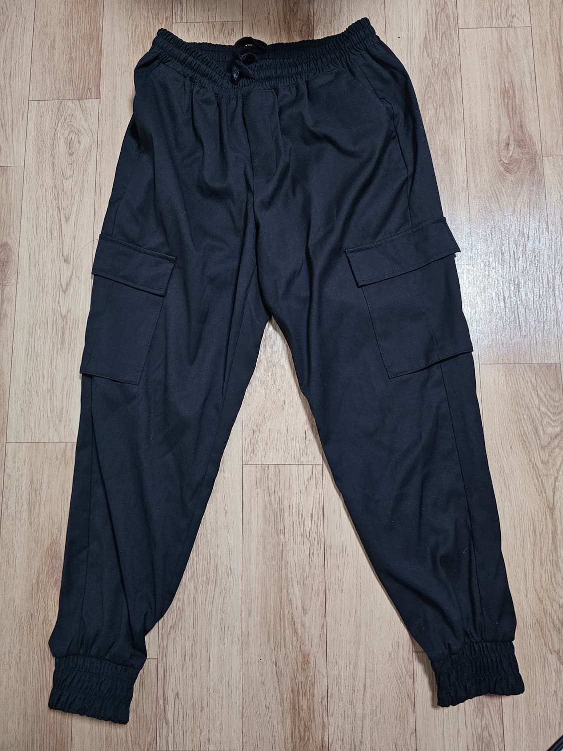 세븐셀라 블랙 카고 조거팬츠 상품이미지2