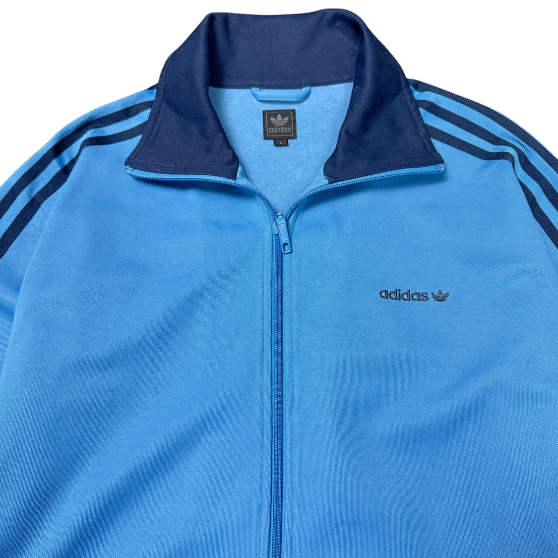 (L) 00s 아디다스 베켄바우어 트랙탑 져지 블루 네이비 상품이미지2
