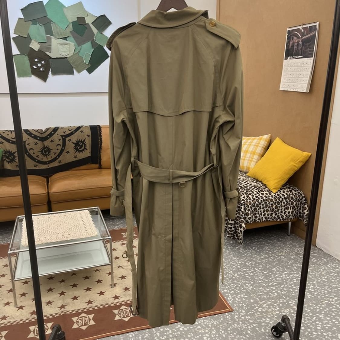 버버리 모던 시크 캐주얼 벨티드 트렌치 코트 52 C10266 상품이미지4