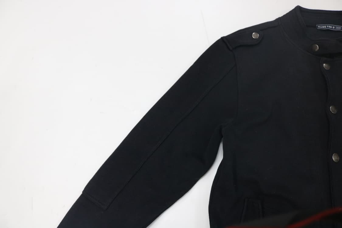 Hang Ten 행텐 빈티지 밀리터리 디테일 코튼 스냅 자켓 (M) 상품이미지5