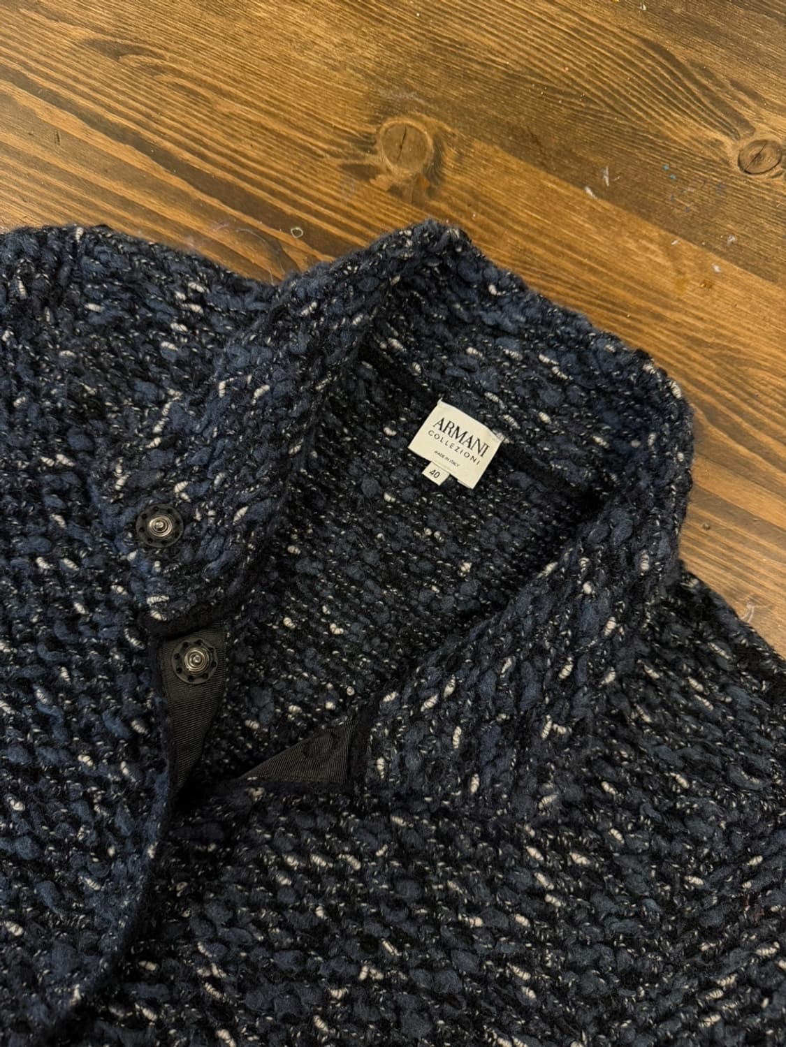 아르마니 꼴레지오니 니트 코트 55~66 상품이미지9