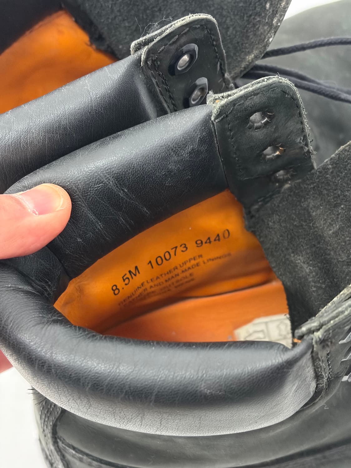 팀버랜드 6인치 블랙 워커 상품이미지6