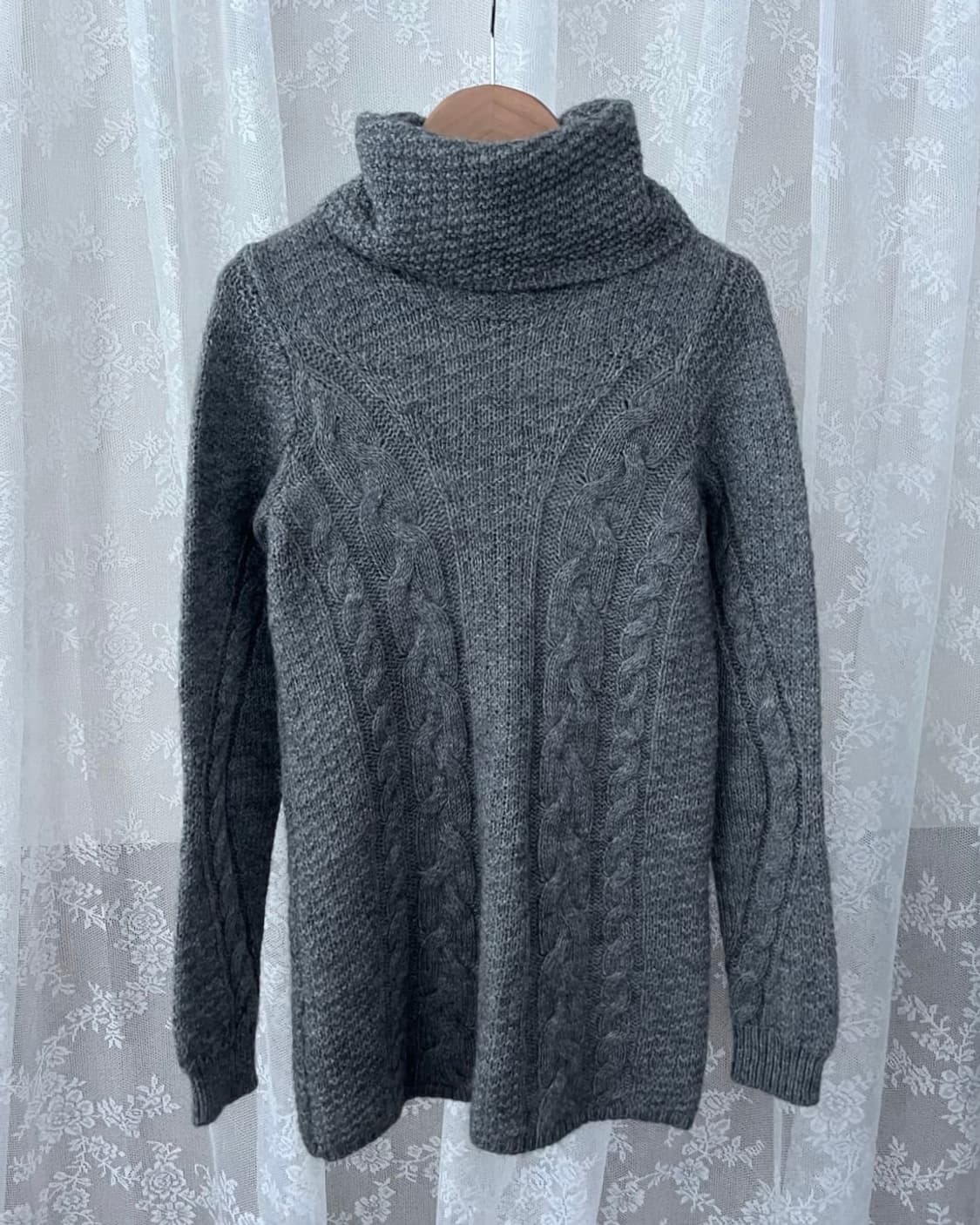 마시모두띠 울 알파카 터틀넥 니트 상품이미지3