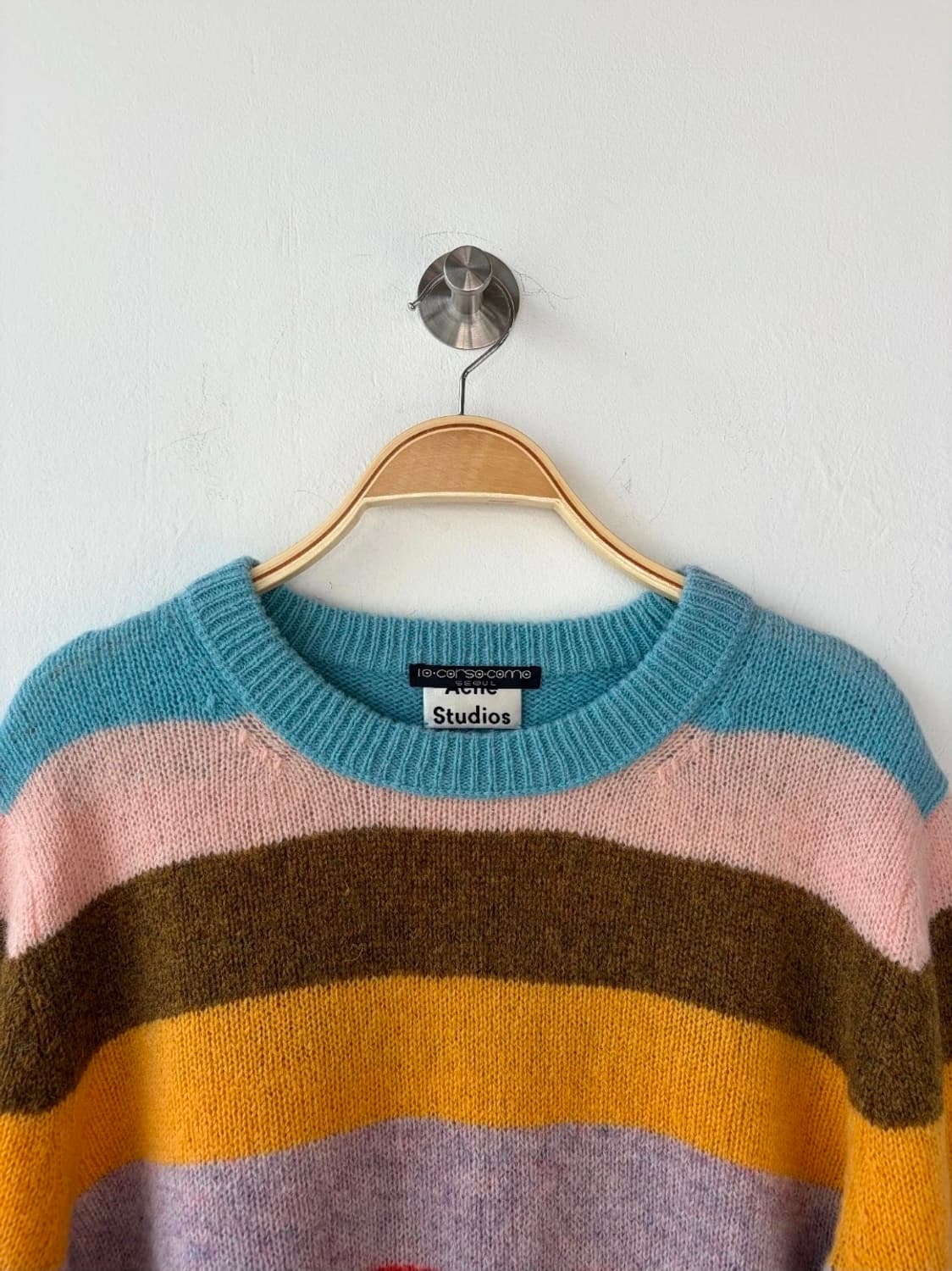 [새제품 ]] 아크네 스튜디오 x 10 꼬르소 꼬모 멀티 스트라이프 니트 상품이미지3