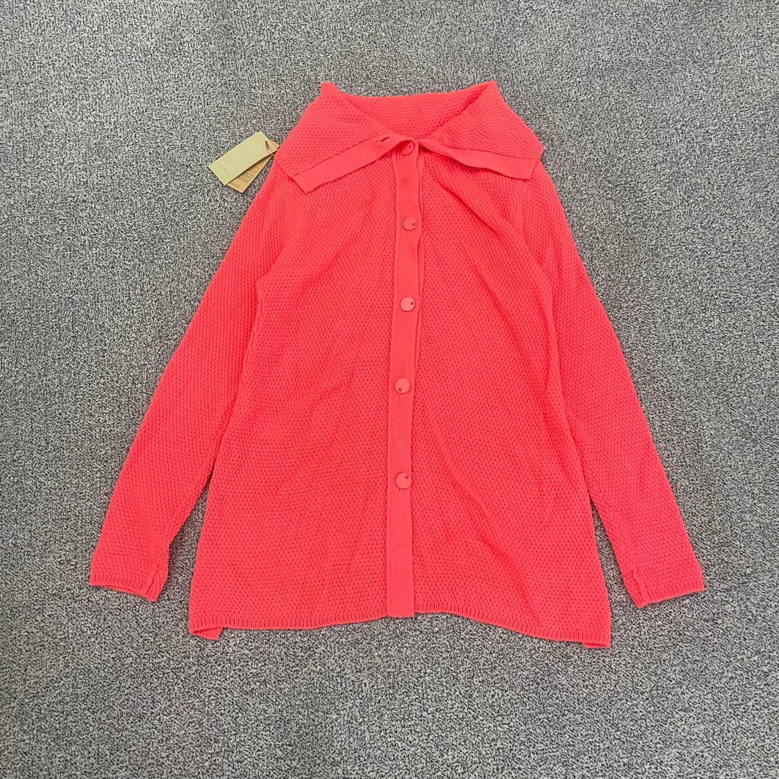 [01] 새상품 올리브데올리브 여성 핑크 가디건 1231HS1 상품이미지1