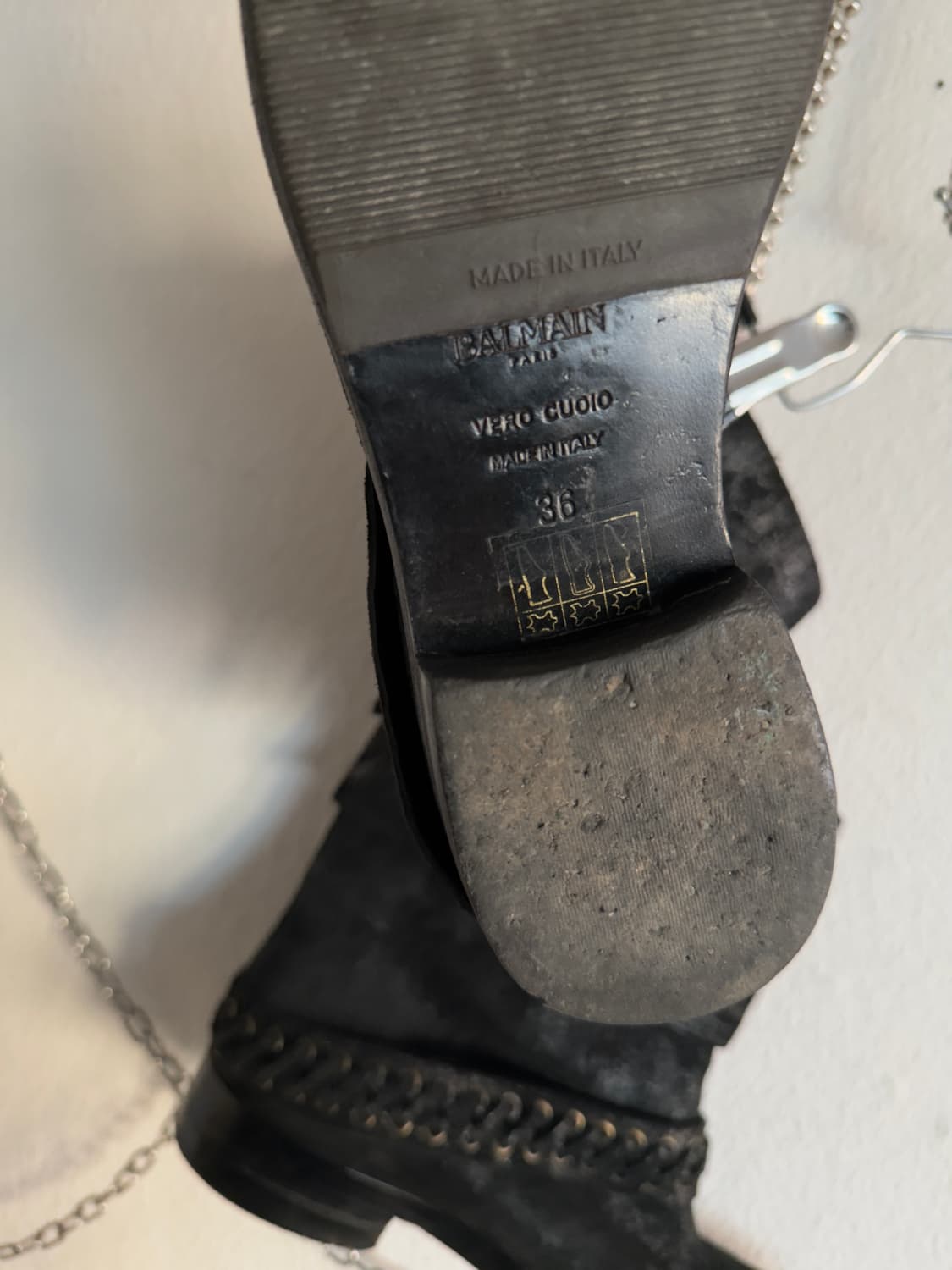 발망 아카이브 메탈릭쉬머 프린지 웨스턴부츠 상품이미지5