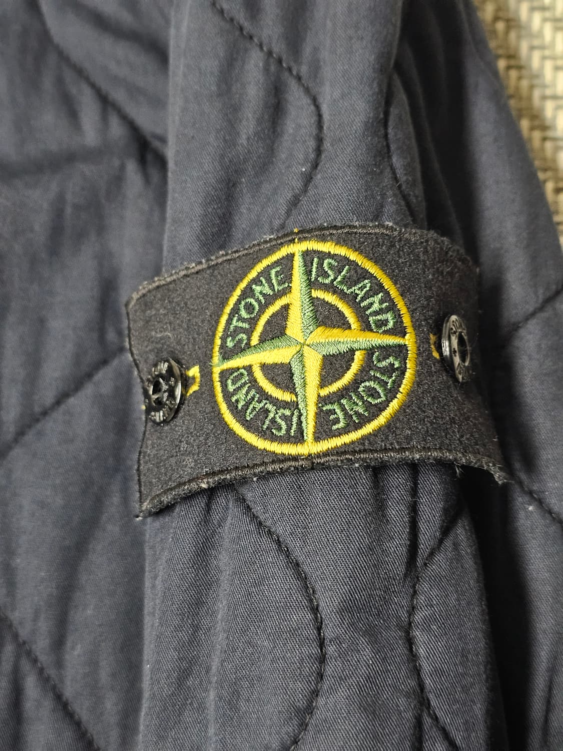 스톤아일랜드 퀼팅 셔츠 자켓 상품이미지4