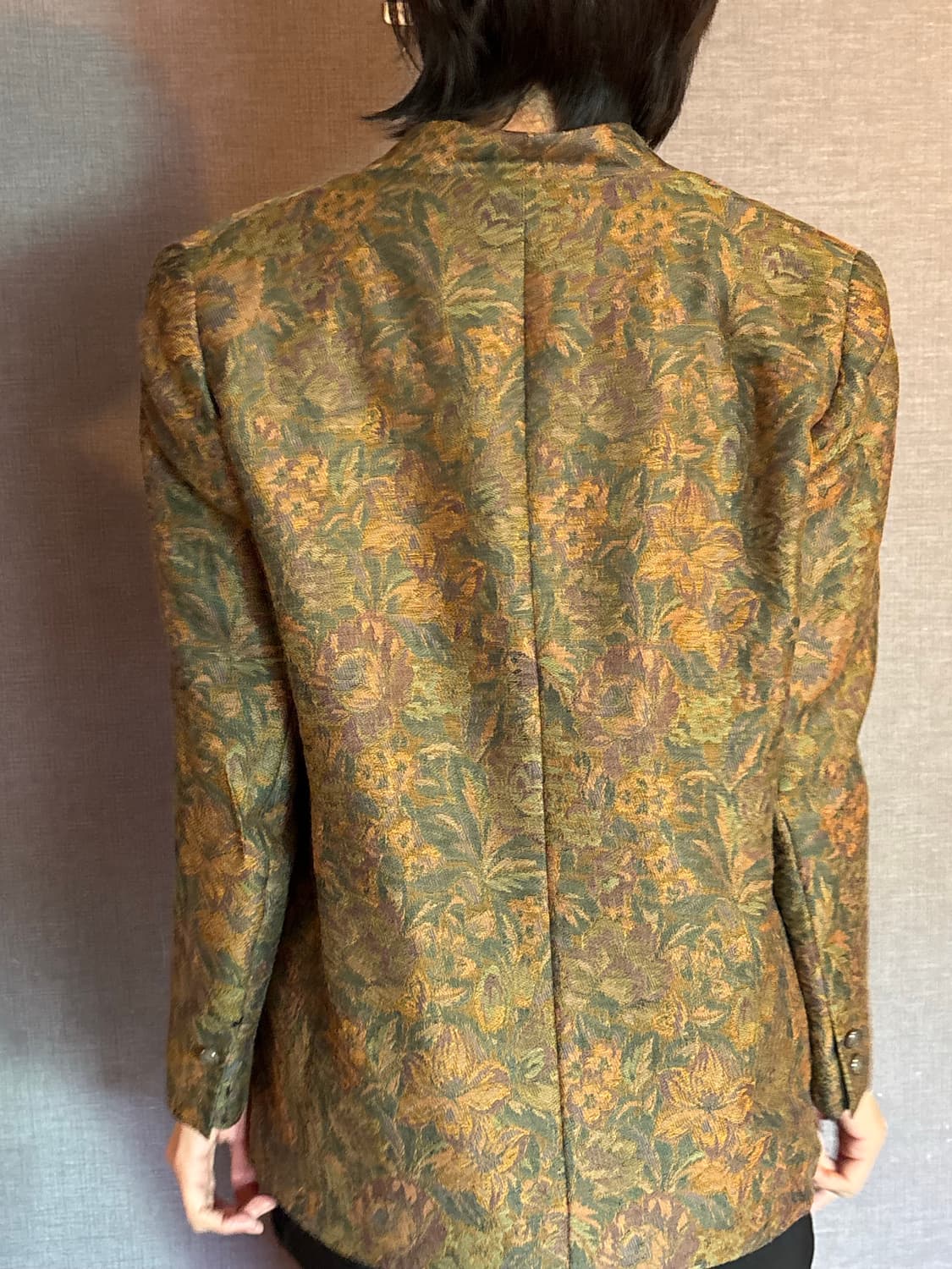 VINVERT 빈티지 꽃무늬 여성 자켓 Japan 상품이미지4