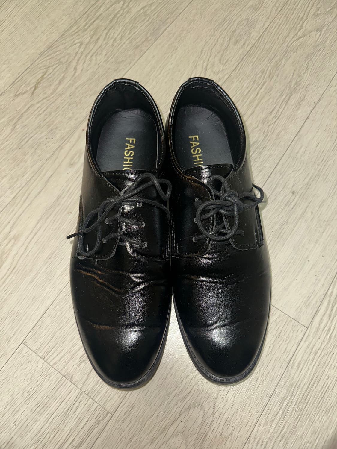 280 더비 슈즈 블랙 구두 상품이미지2