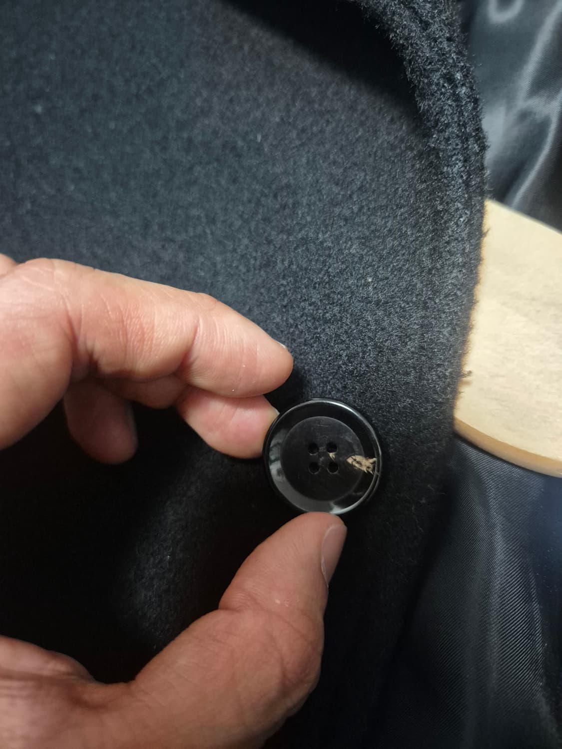 스테디에브리웨어 울 하프코트 1사이즈 판매 상품이미지5