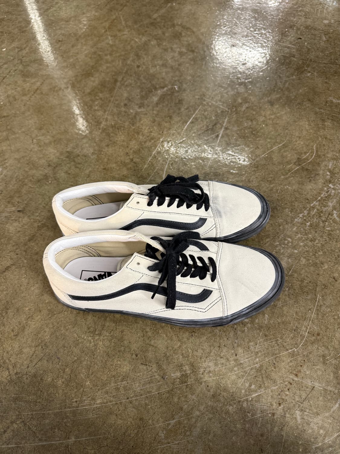 반스 올드 스쿨 36 DX 애너하임 팩토리 285 화이트 블랙 상품이미지5