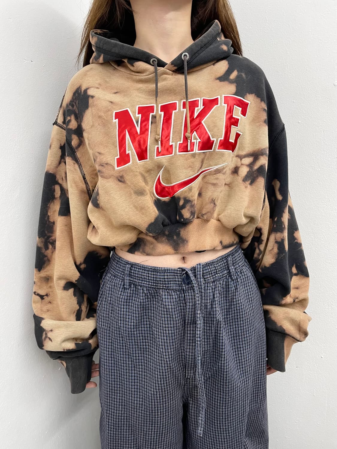 나이키 타이다이 크롭 후드티 상품이미지2