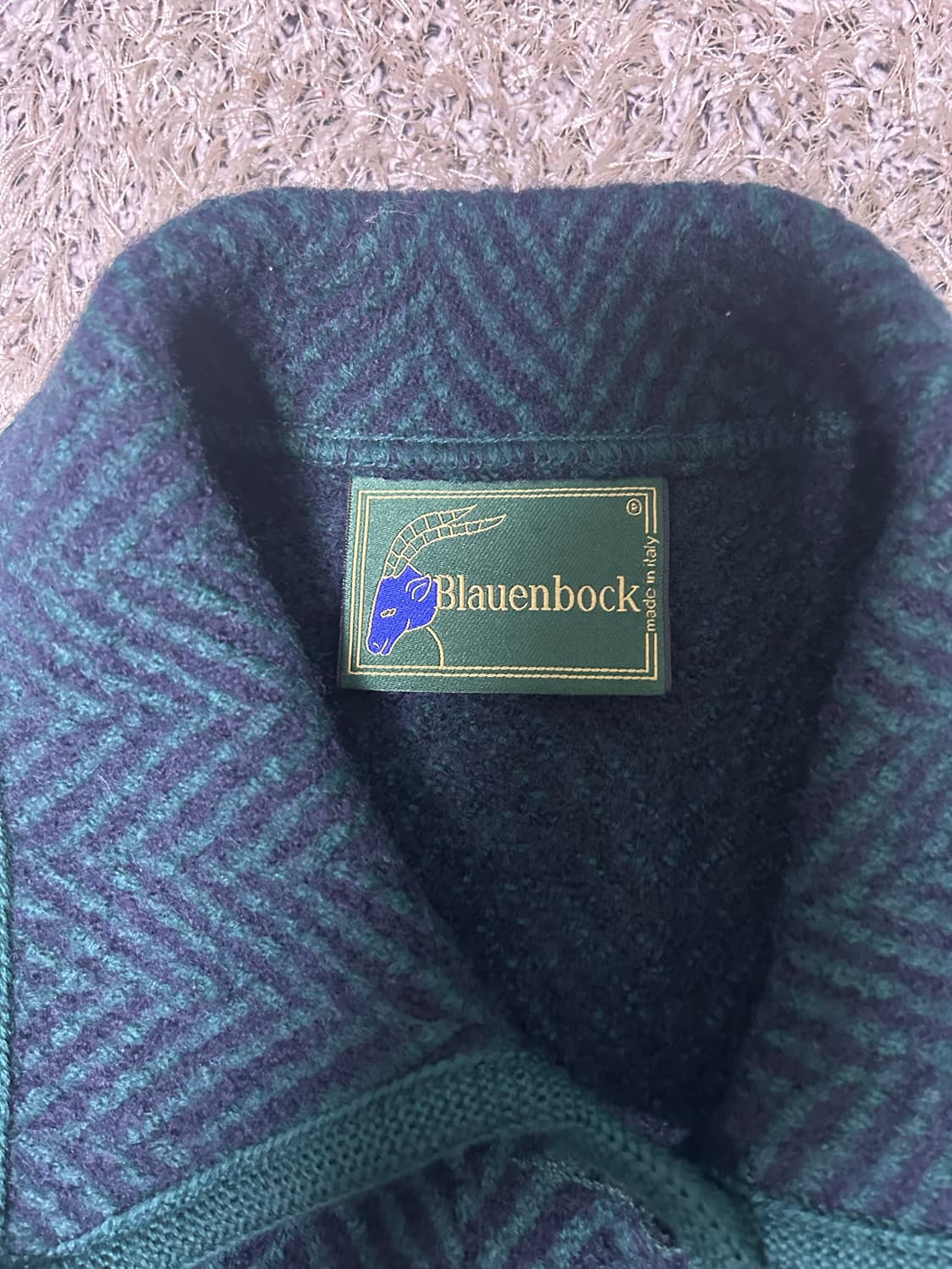 이태리제 blauenbock 울100프로 코트 사이즈 77 상품이미지4