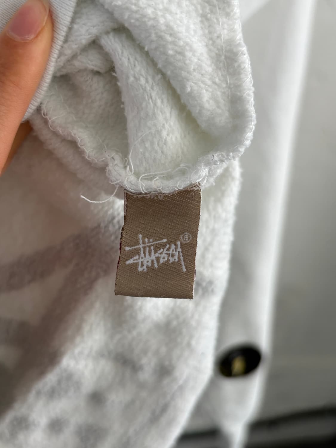 Stussy x Nexus7 스투시 x 넥서스세븐 스탁 로고 화이트 후드 상품이미지9