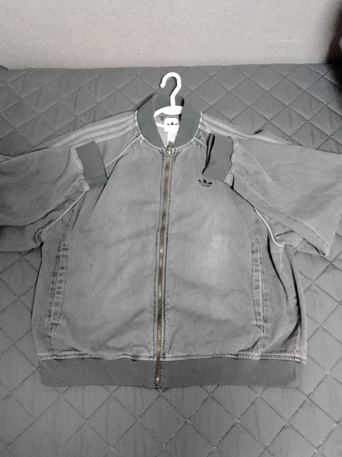 아디다스 sst 아디컬러 루즈 sst  데님 블랙 워시자켓 데님 상품이미지1