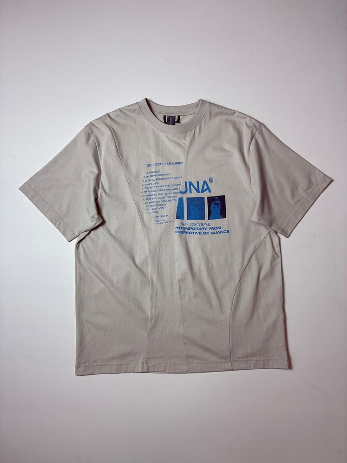 언어펙티드 25ss UNAFFECTED 위글 컷 반팔 티셔츠 PN9046 상품이미지1