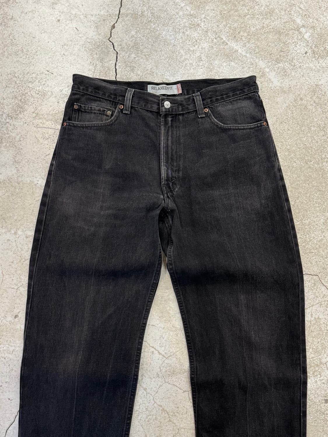 리바이스 550 블랙 데님팬츠 상품이미지2
