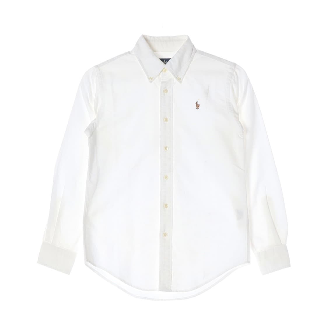 폴로 코튼 화이트 셔츠 상품이미지1
