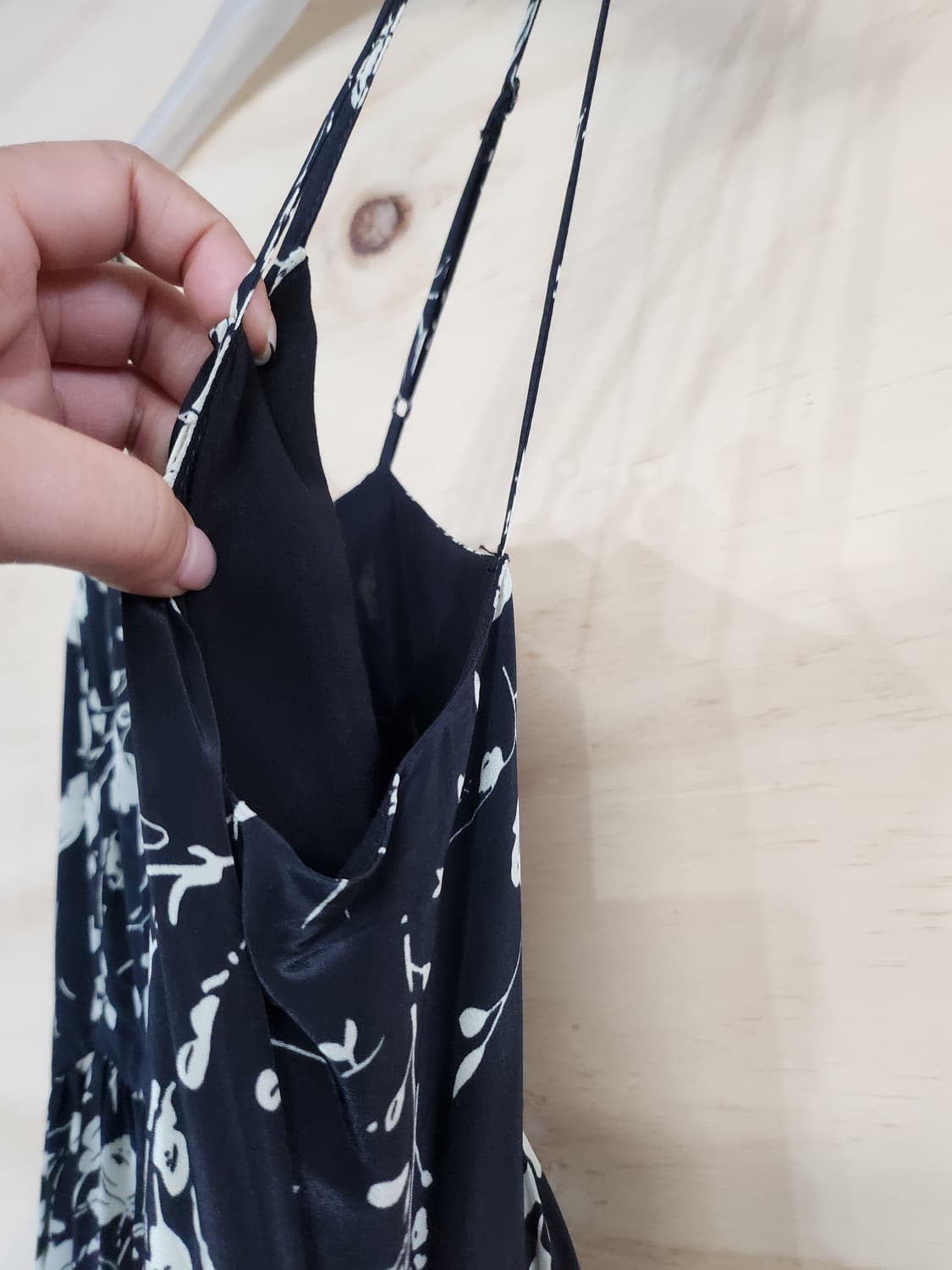 569) 플라워 패턴 롱 슬립 원피스 상품이미지4