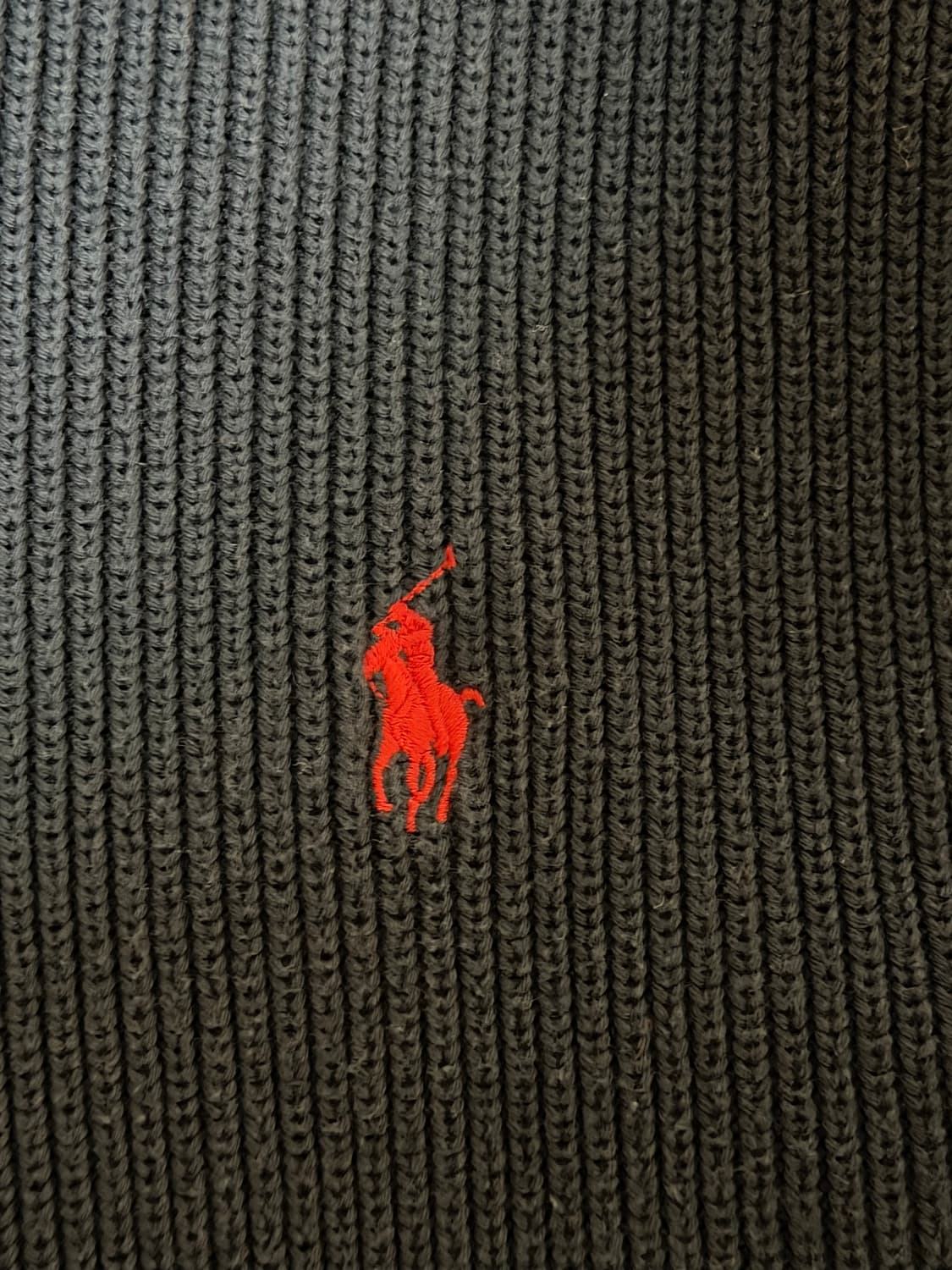 (M)폴로 네이비 니트 풀집업 (새상품급) 상품이미지3