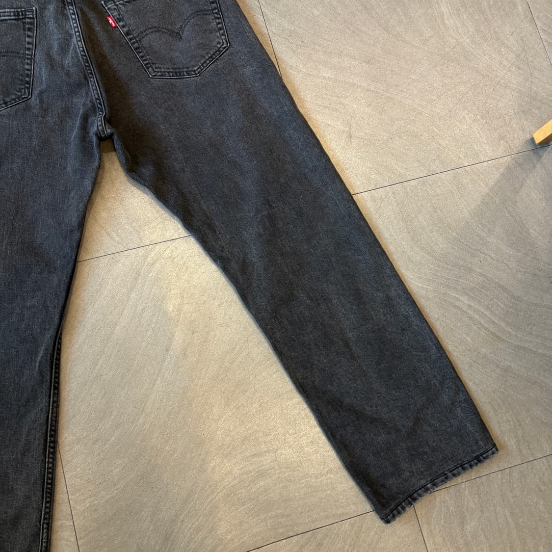 리바이스 정품 505 데님 블랙 팬츠 바지 상품이미지9