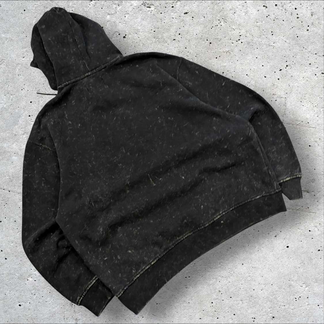 [2XL] 조던 에센셜 플라이트 블랙 워싱 스웻 후드티 D484 상품이미지2