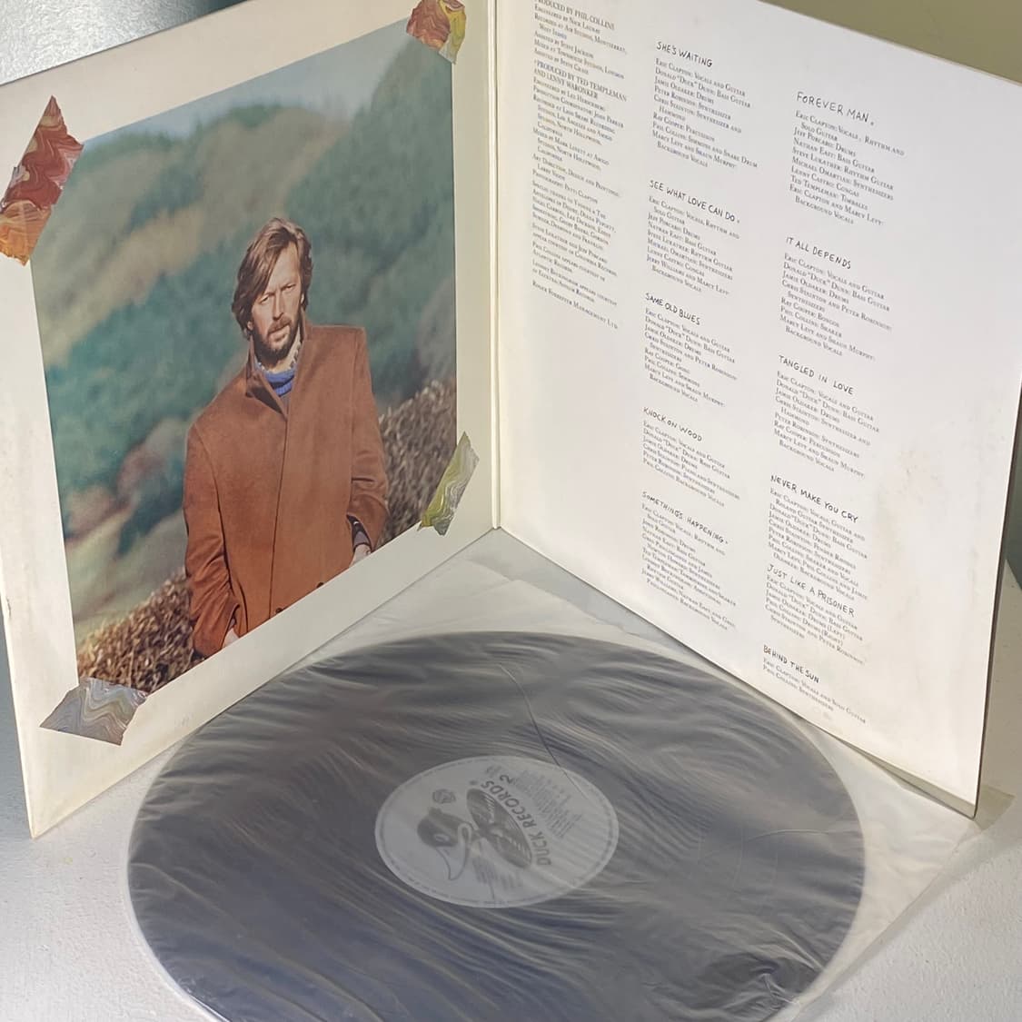 (중고LP-팝록) Eric Clapton -Behind The Sun 상품이미지3