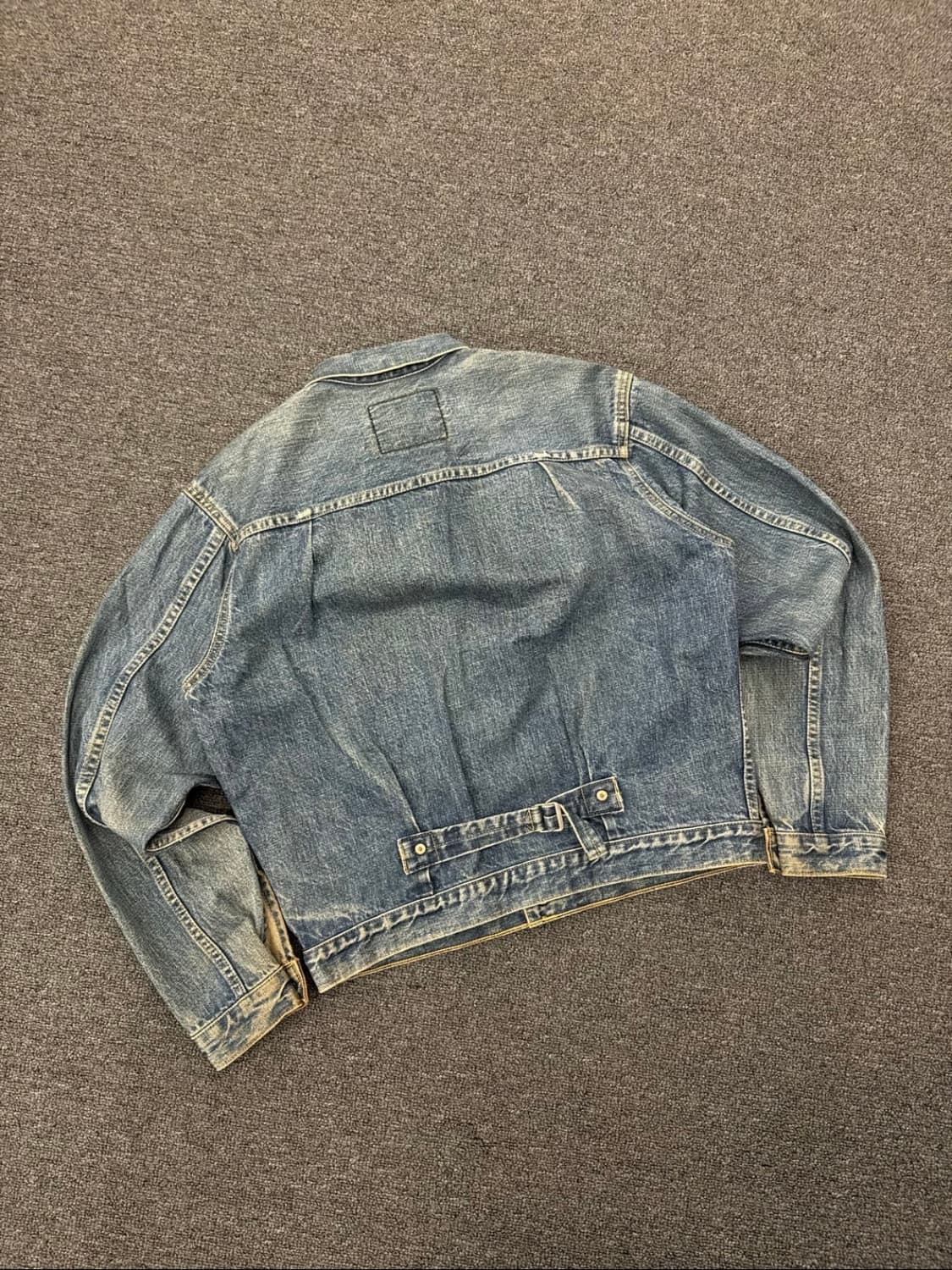 38) 90's 리바이스 빈티지 워싱 빅E 71506 1st 데님자켓 상품이미지6