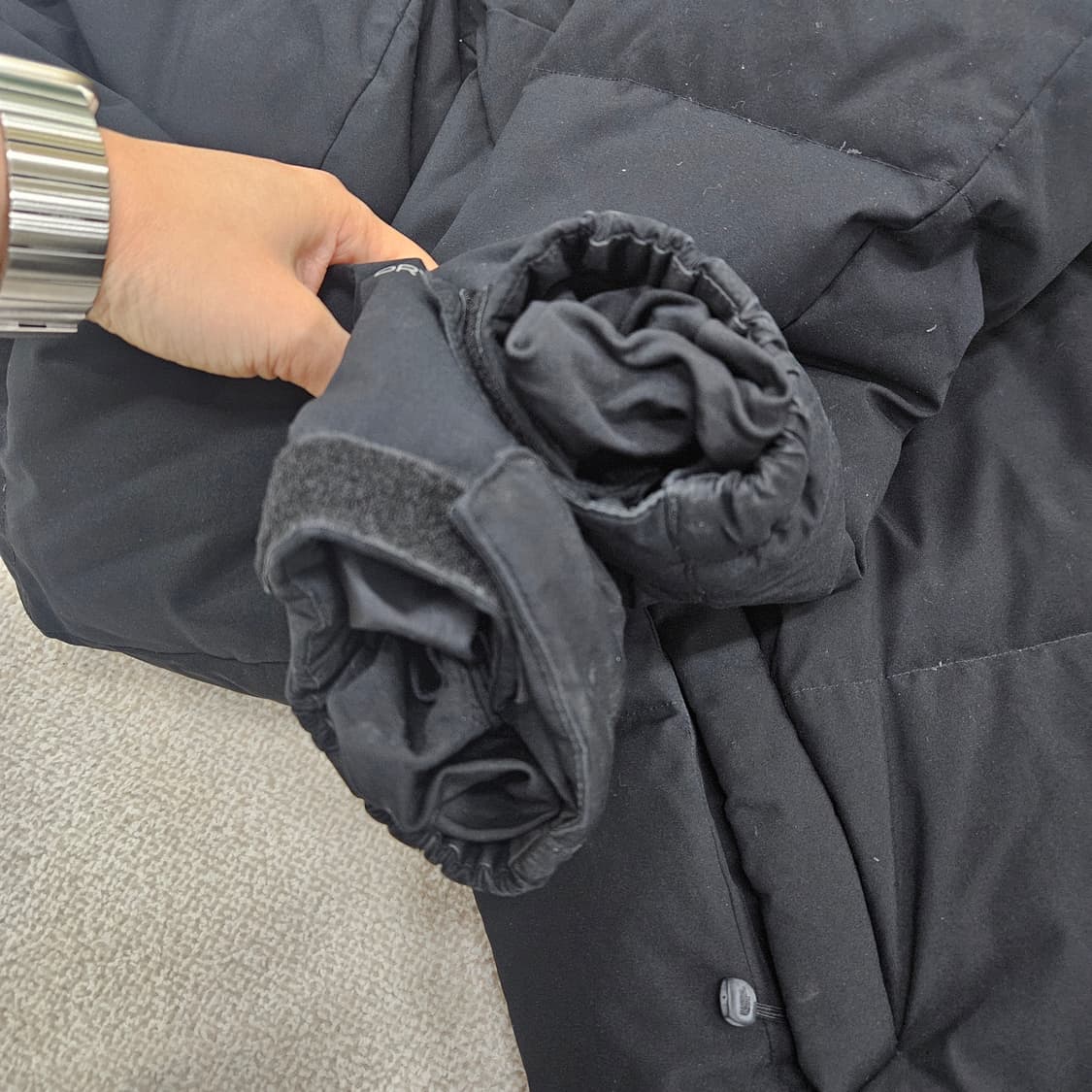 [L] 노스페이스 구스다운 롱패딩  1204JM1 상품이미지7