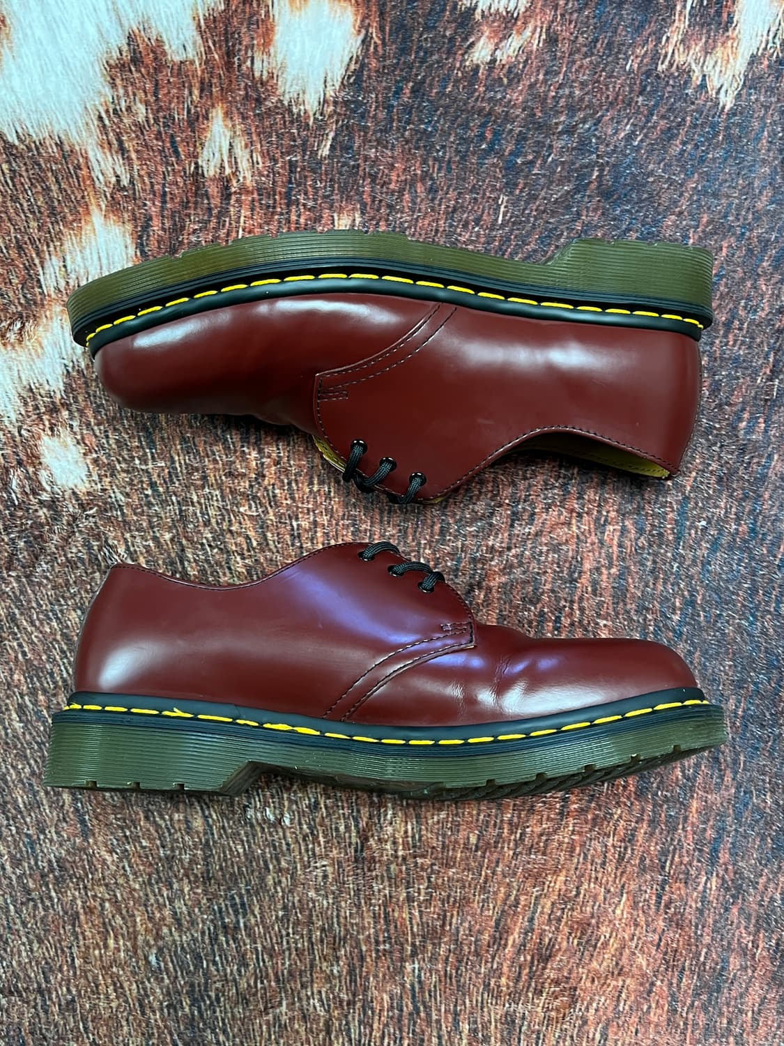 [250] 닥터마틴 1461 3홀 로퍼 스무스 체리레드 상품이미지3