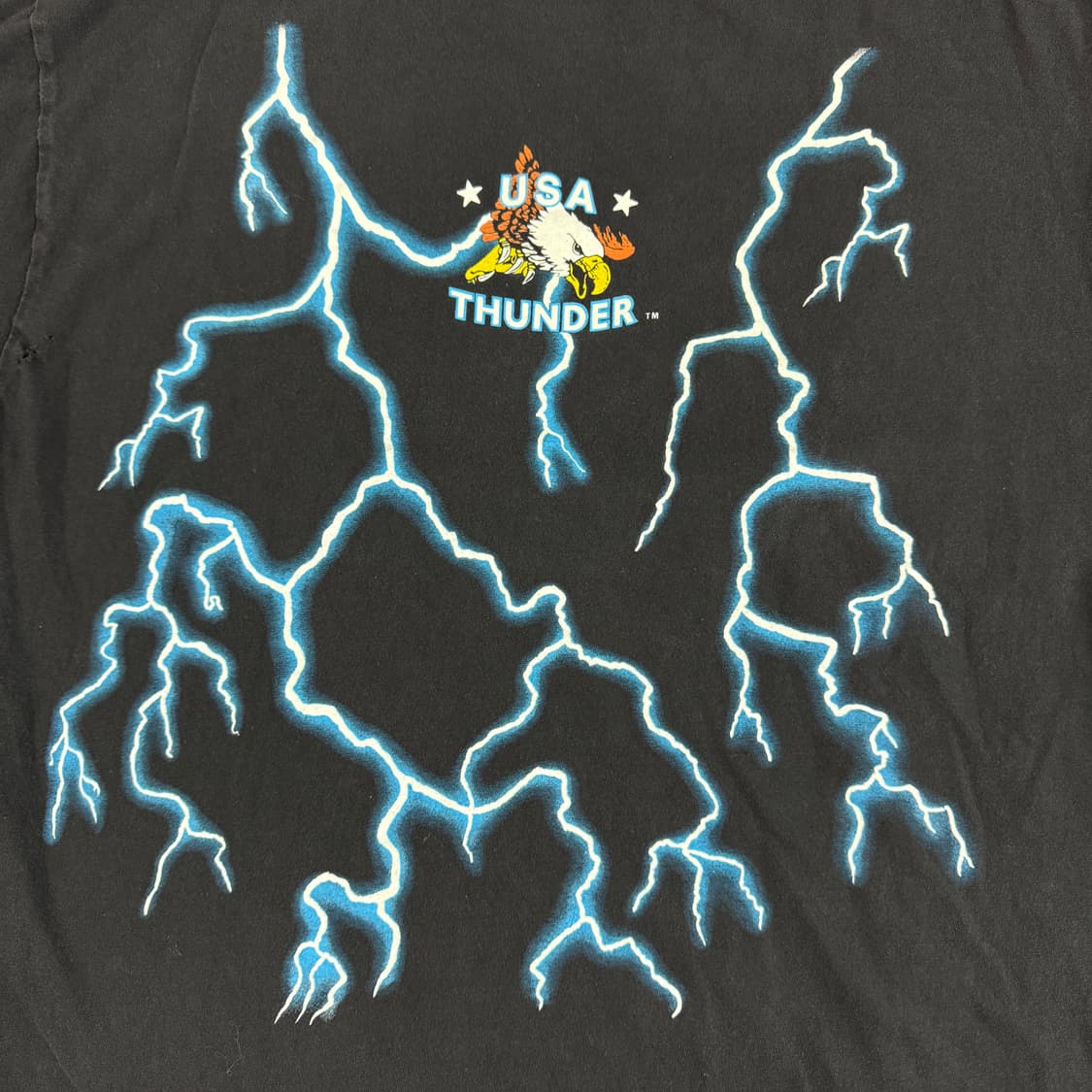 빈티지 90s 아메리칸썬더 울프 티셔츠 American Thunder 상품이미지5