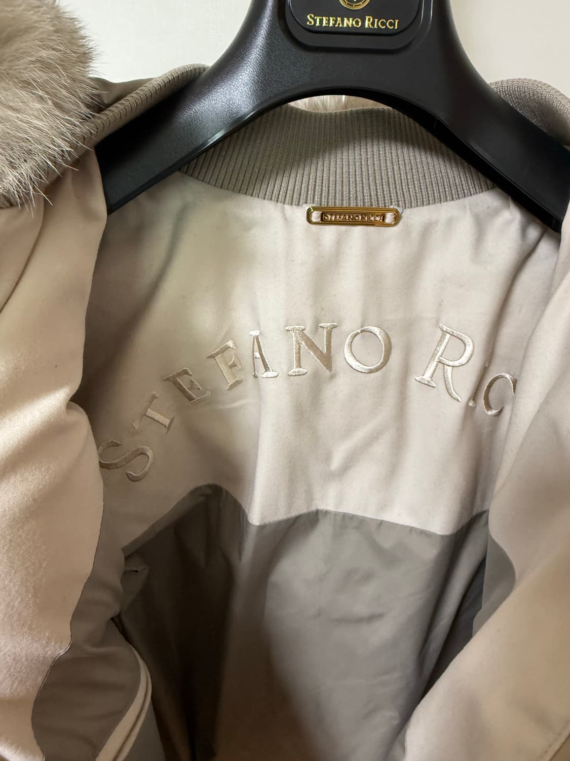 스테파노 리치 울 폭스퍼 패딩 상품이미지5