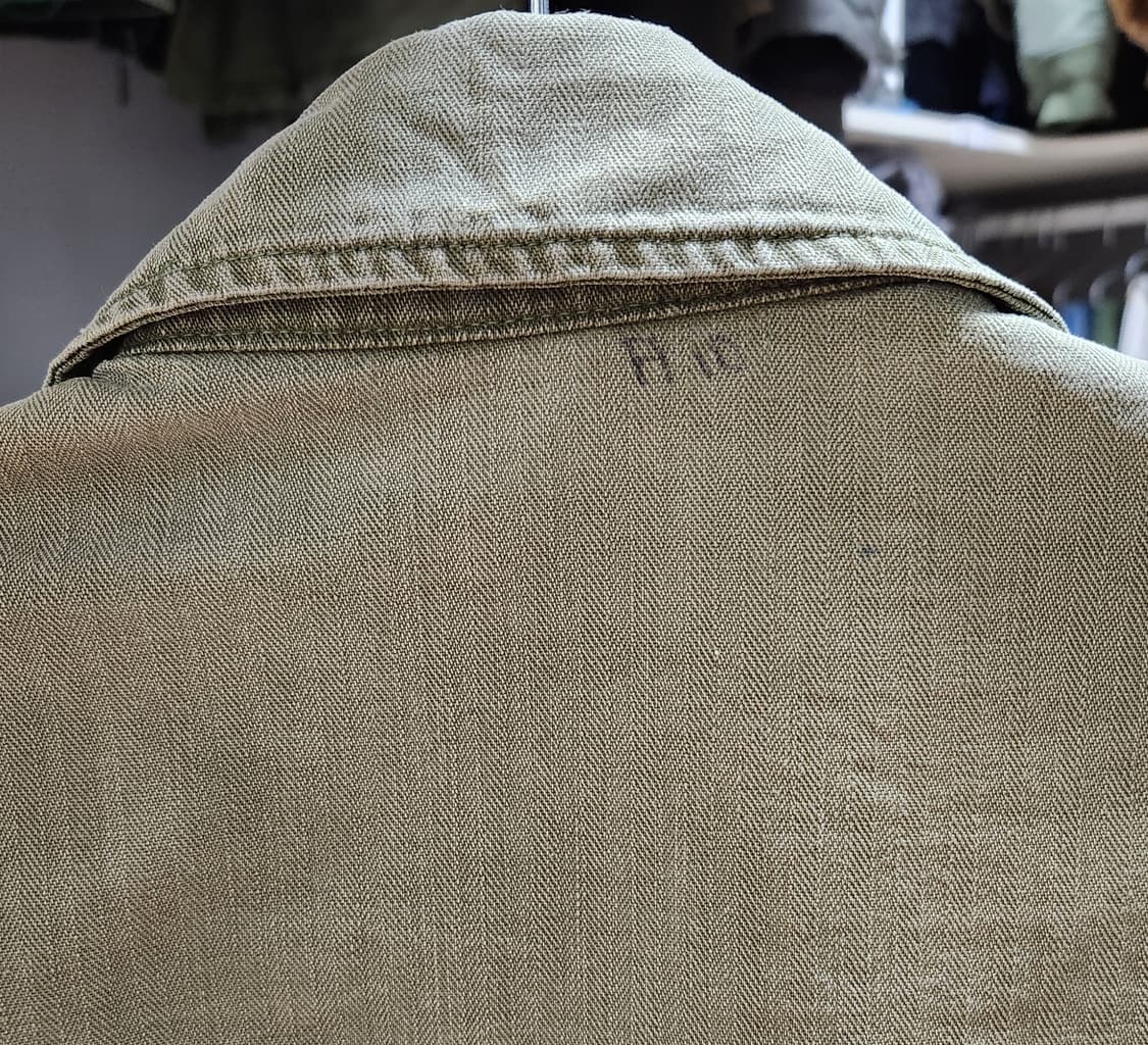 미군 m43 hbt 셔츠 38R 상품이미지8