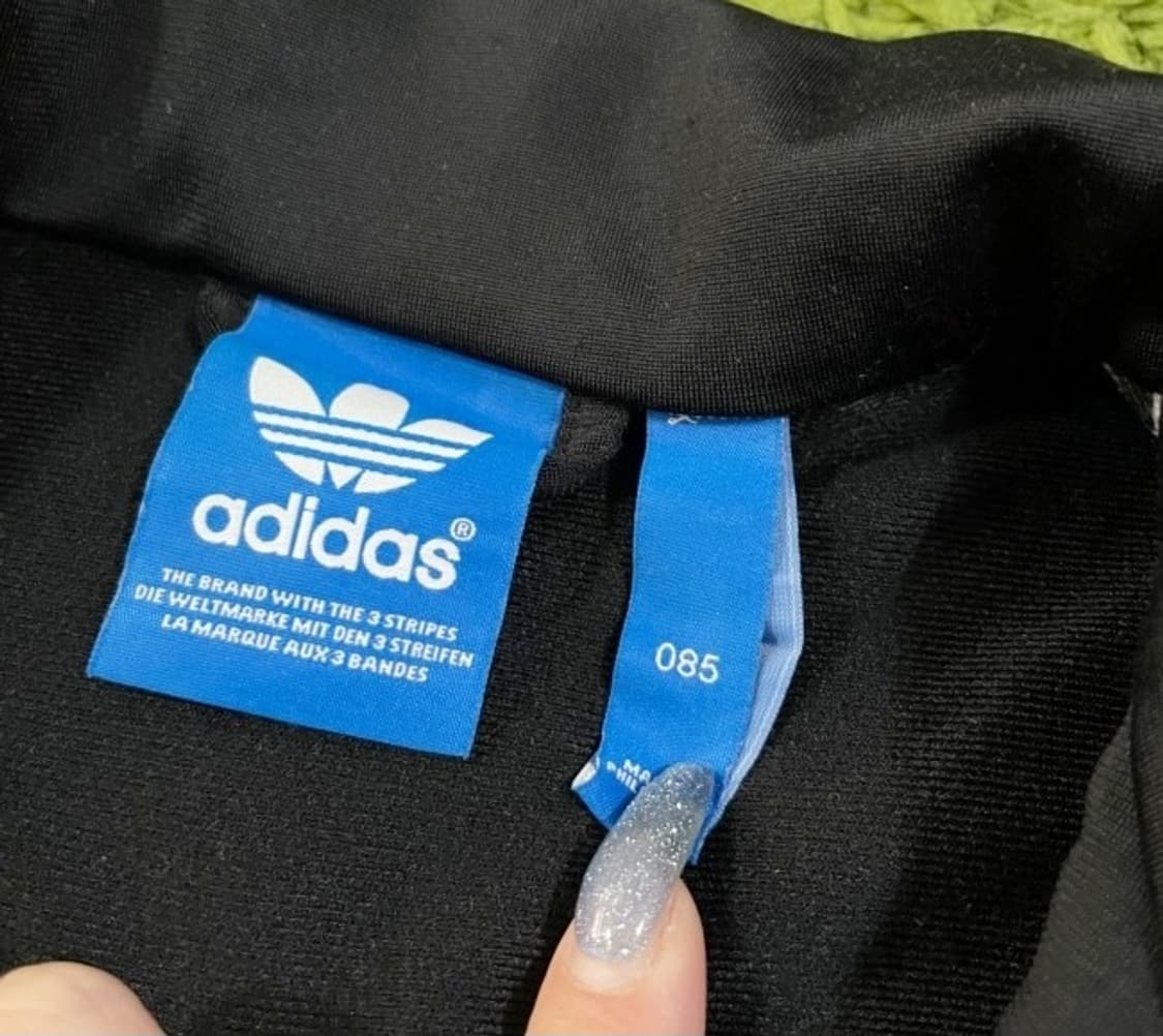 아디다스 파이어버드 블랙 검정 트랙탑 져지집업 85/XS 상품이미지3
