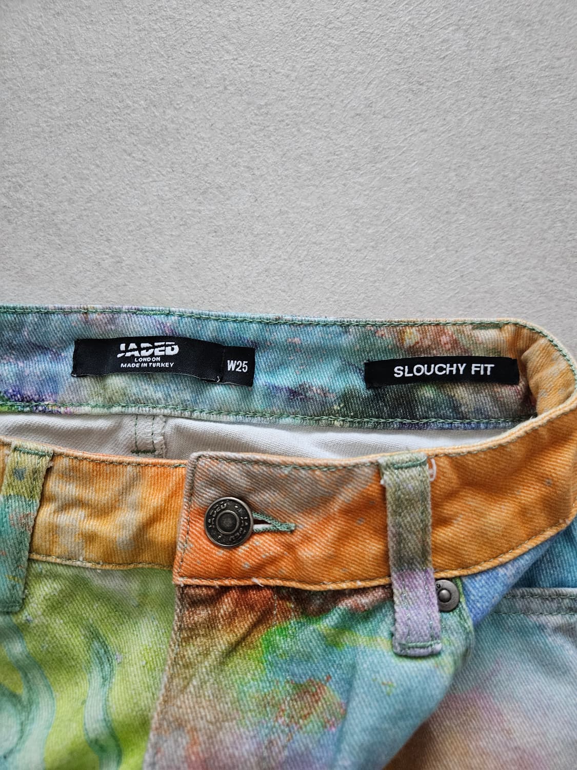 제이디드런던 Jaded London 슬라우치핏 팬츠 w25 상품이미지3