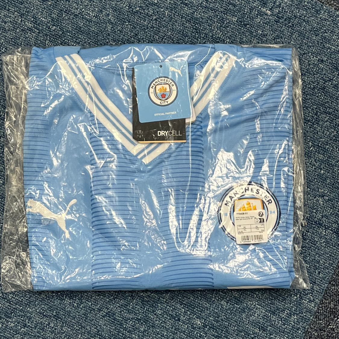 XL 23 24 맨체스터시티 홀란드 유니폼 새제품 상품이미지6