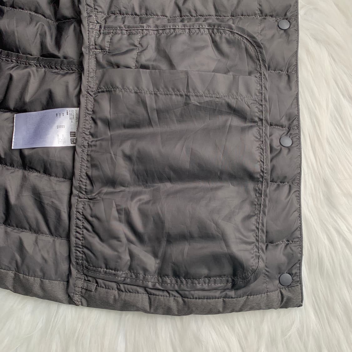 일본 유니클로 덕다운 여성 라운드 경량패딩 1798 상품이미지8