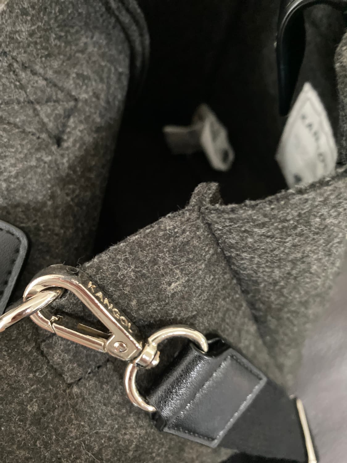 캉골 펠트 토트백 숄더백 상품이미지5