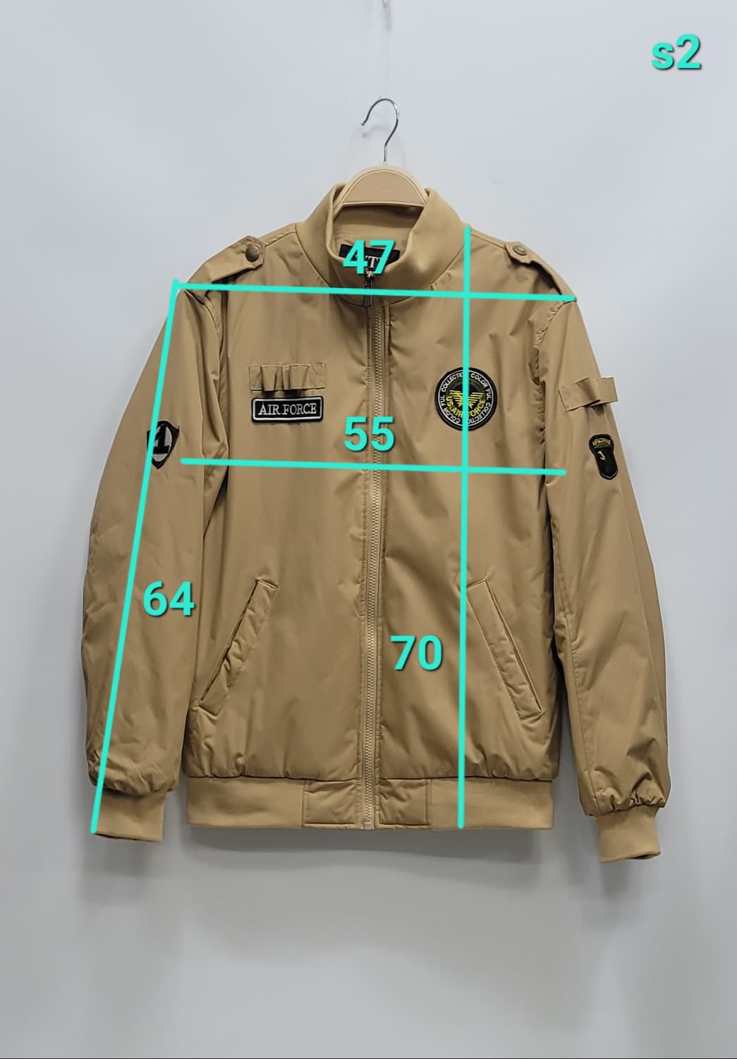 TYTY us에어포스 패치 퍼안감 항공 점퍼 / 남 XL (추천 100) 상품이미지10