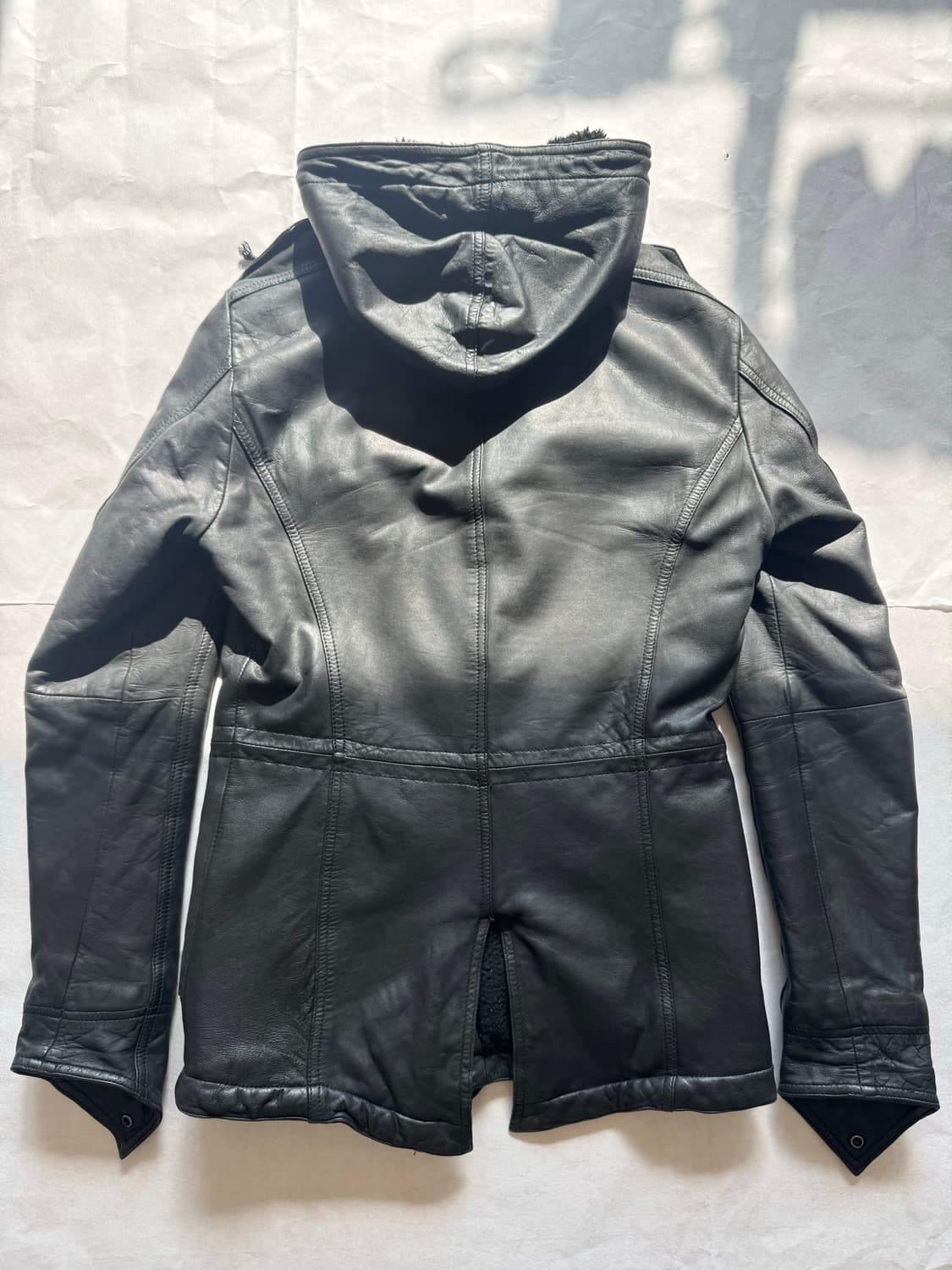 ”SHELLAC“ SHEEP SKIN leather jacket 상품이미지5