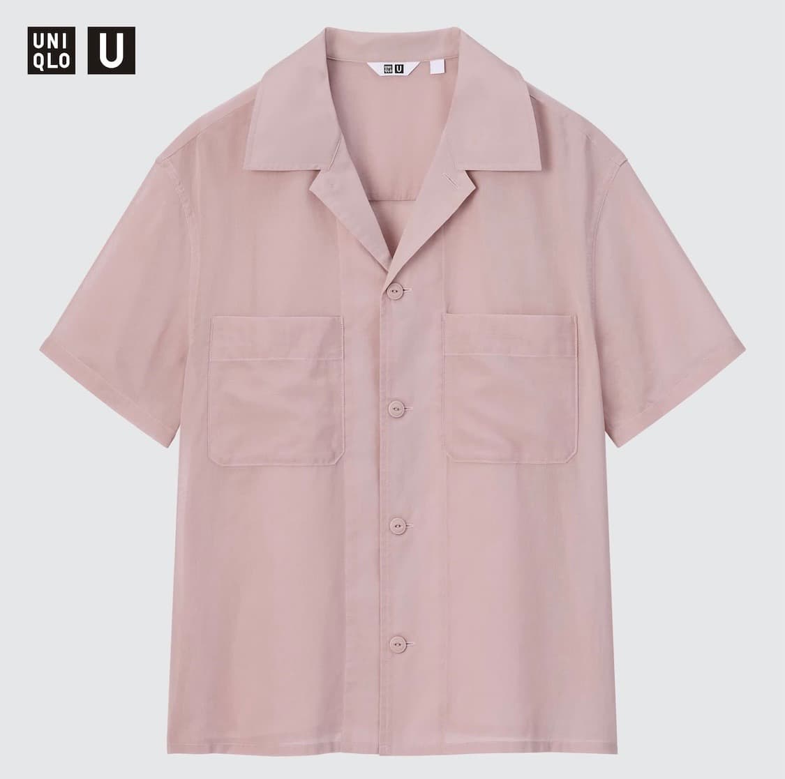 Uniqlo U x Lemaire 유니클로 르메르 코튼시어셔츠 상품이미지1