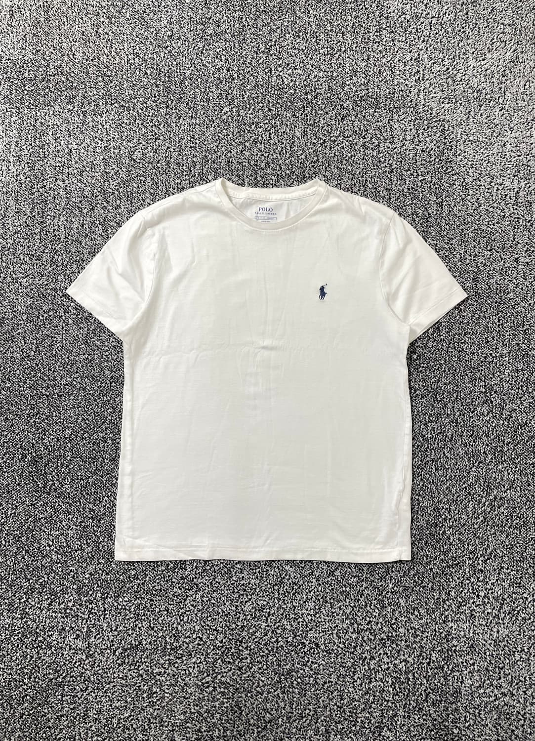 빈티지9. 폴로랄프로렌 클래식 핏 크루넥 반팔 티셔츠 반팔티 화이트 상품이미지1