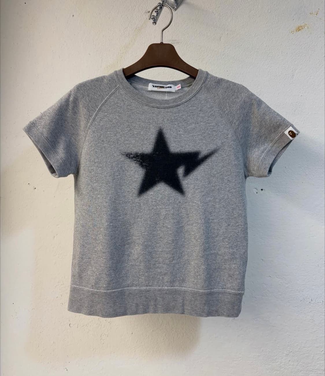 베이프 반팔 맨투맨 상품이미지4