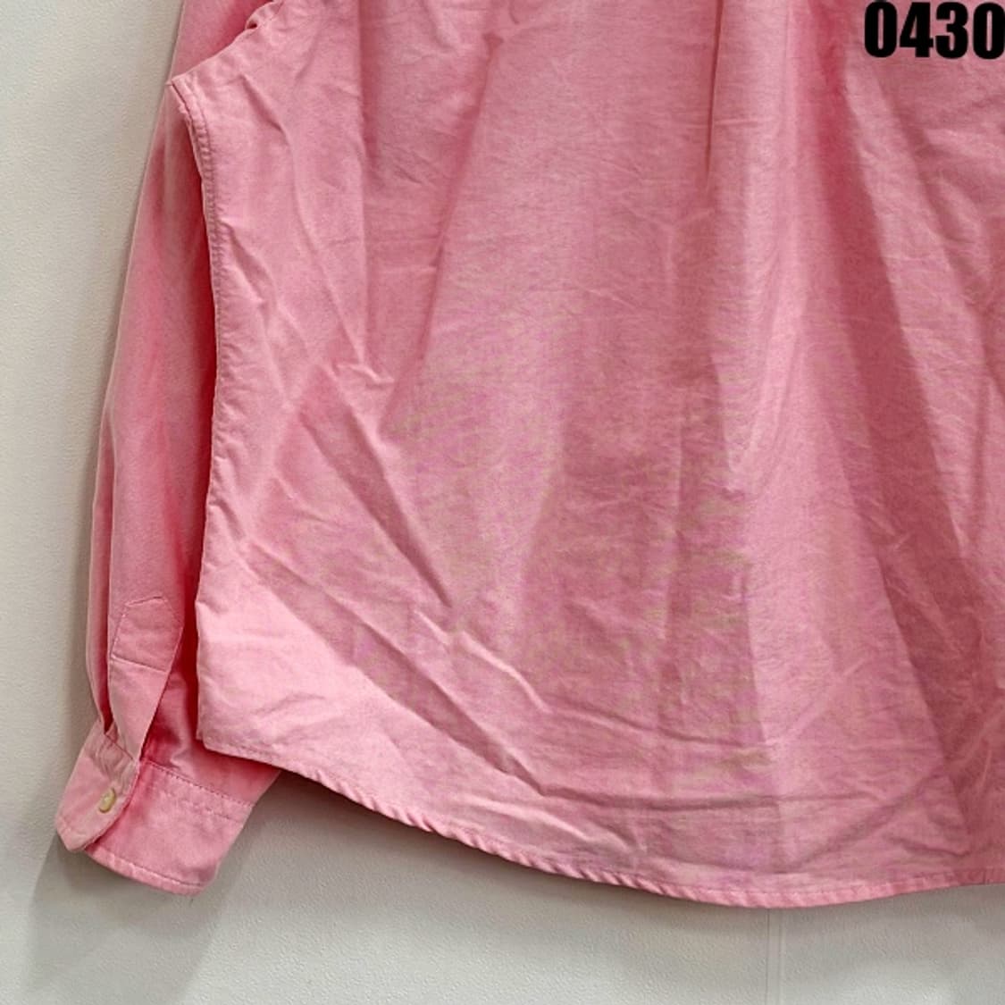 폴로 랄프로렌 커스텀핏 핑크 셔츠 남방 XL 0430 상품이미지8