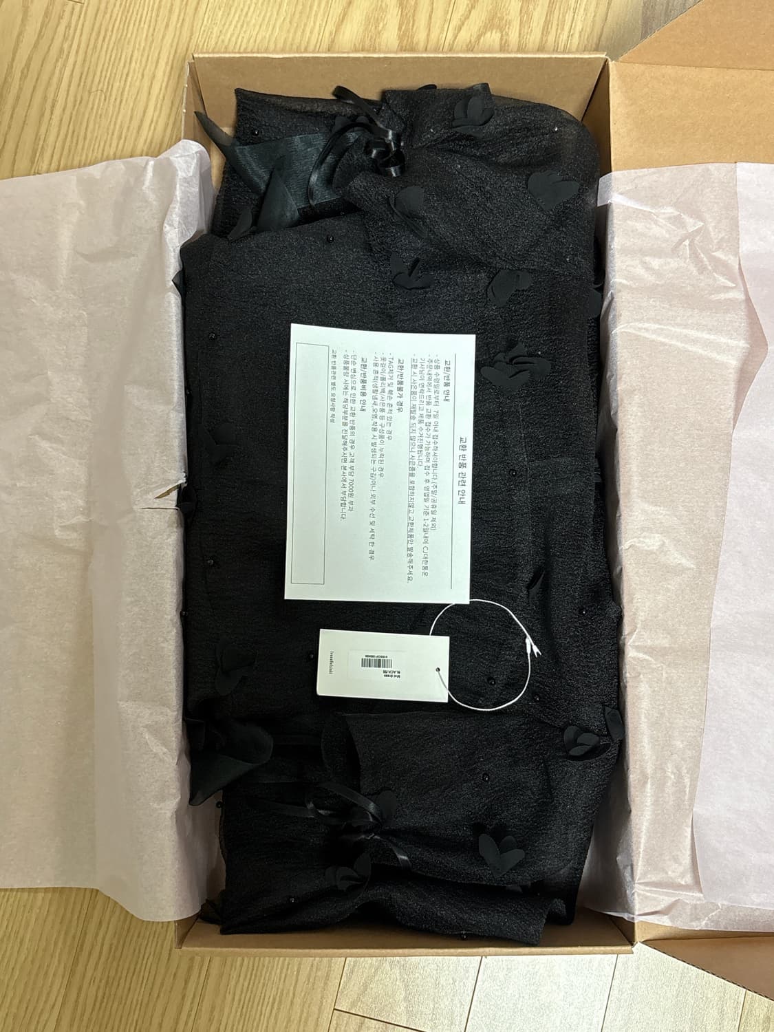 새상품 / 이바나 헬싱키 시스루 블랙 원피스 / 신민아 드라마 웨딩 상품이미지3