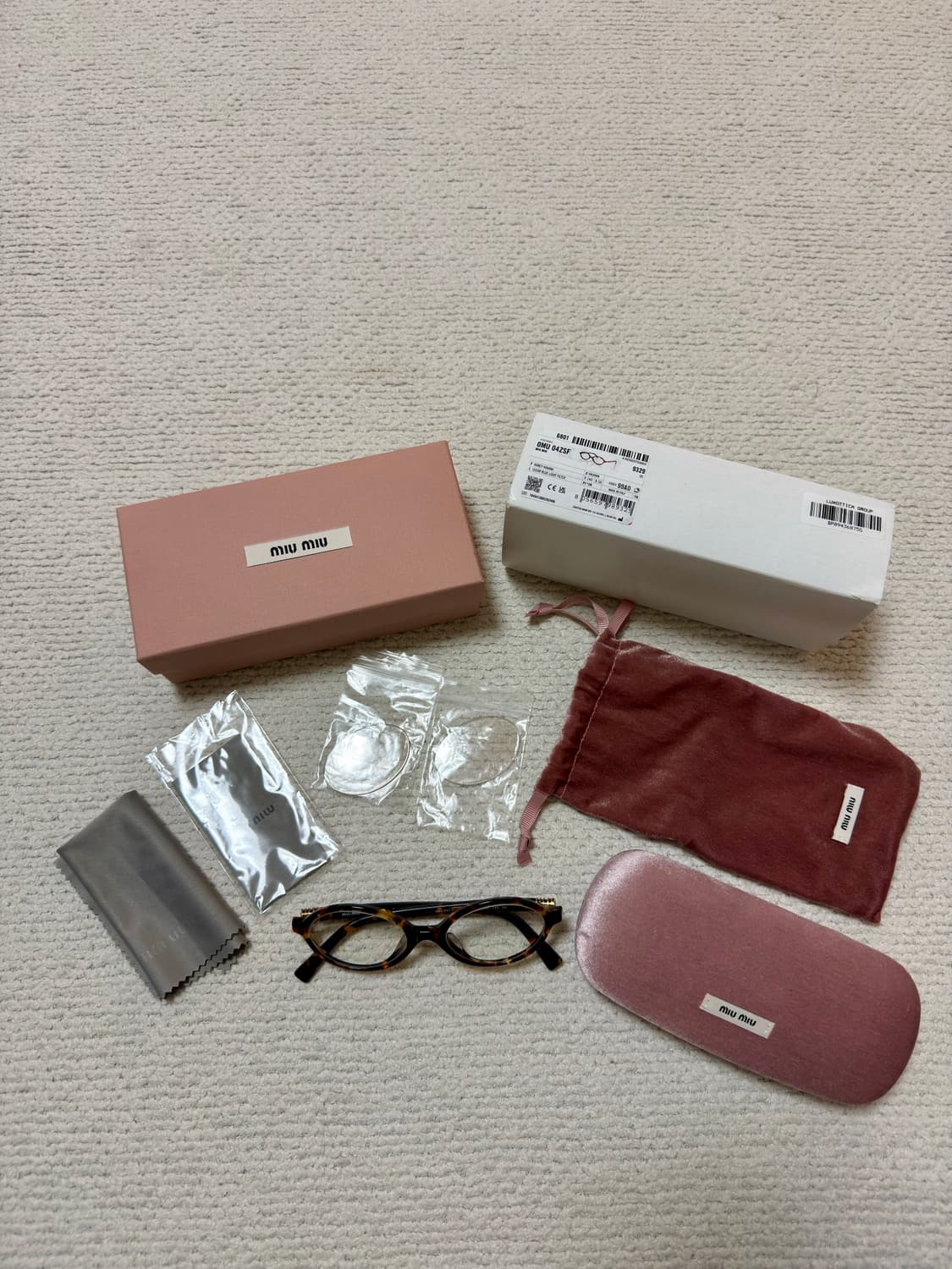 미우미우 리가드 안경 상품이미지1