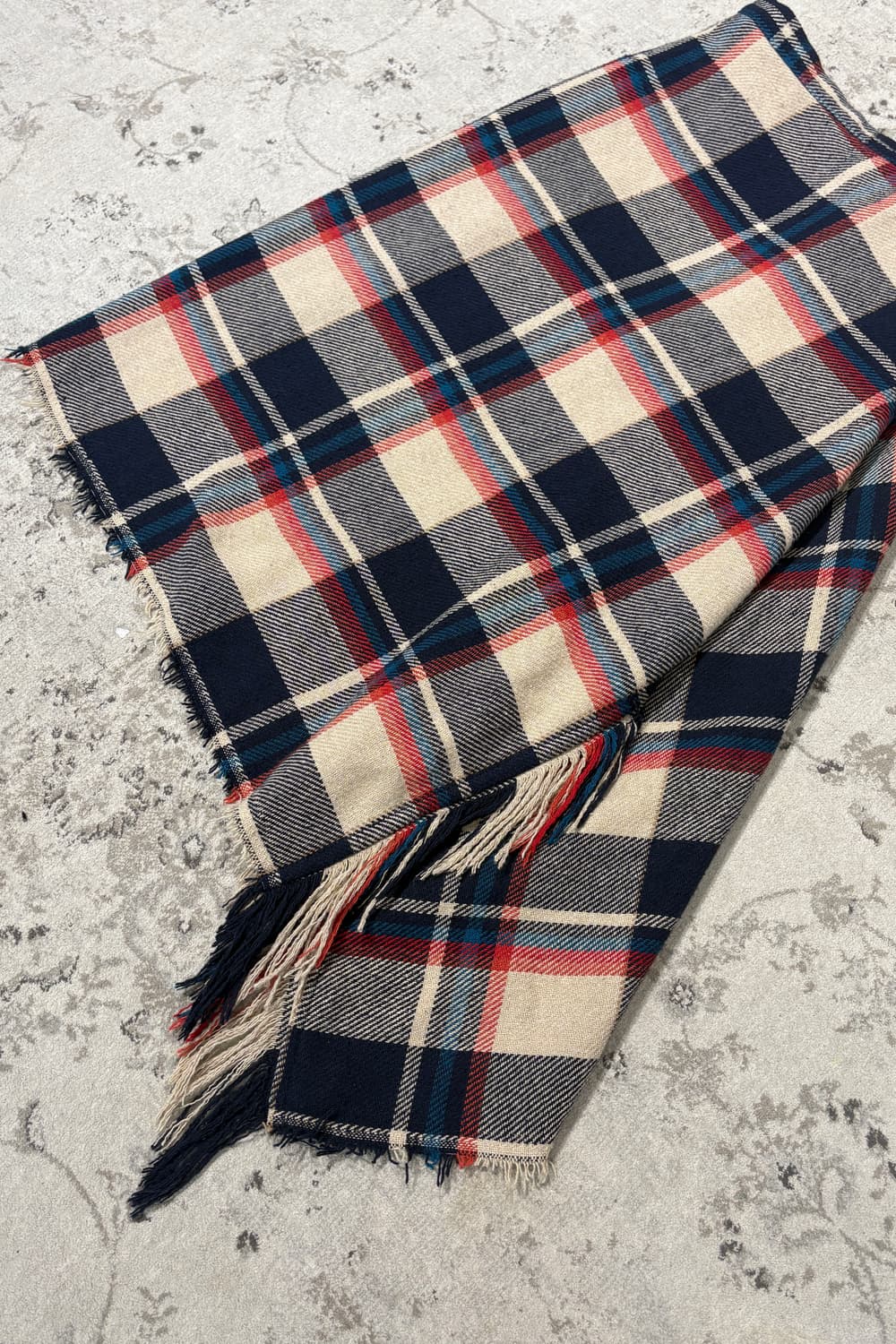 Checkered Scarf Skirt 상품이미지7