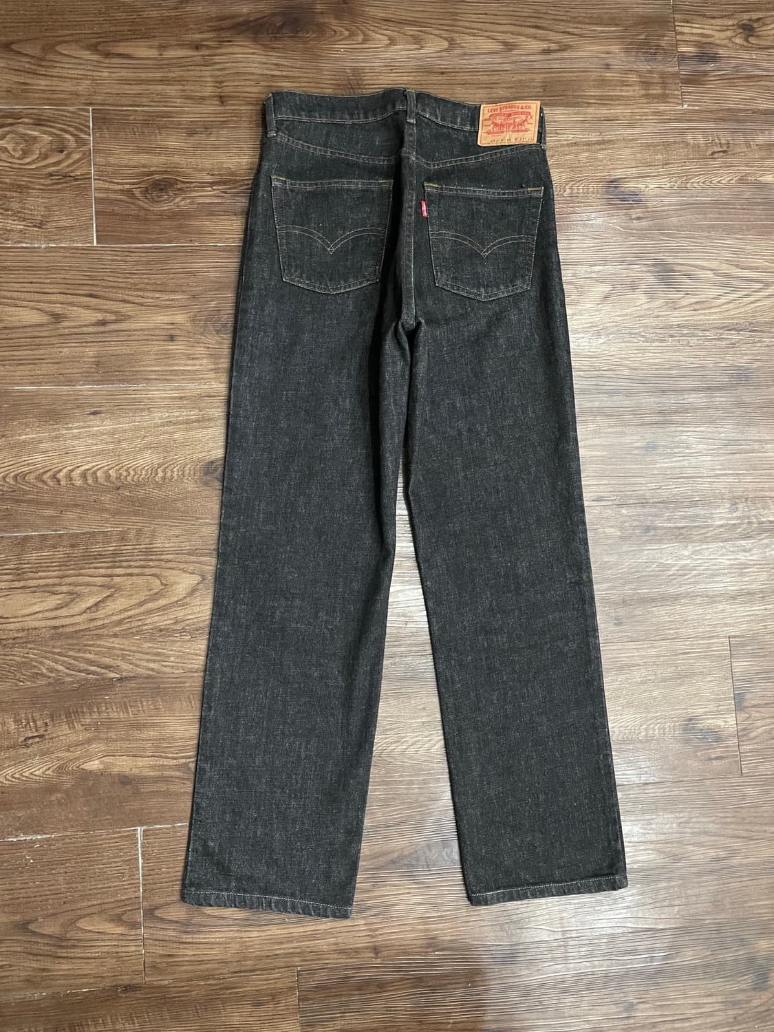 90년대 일본 리바이스 503 흑청 데님 팬츠 블랙진 상품이미지1